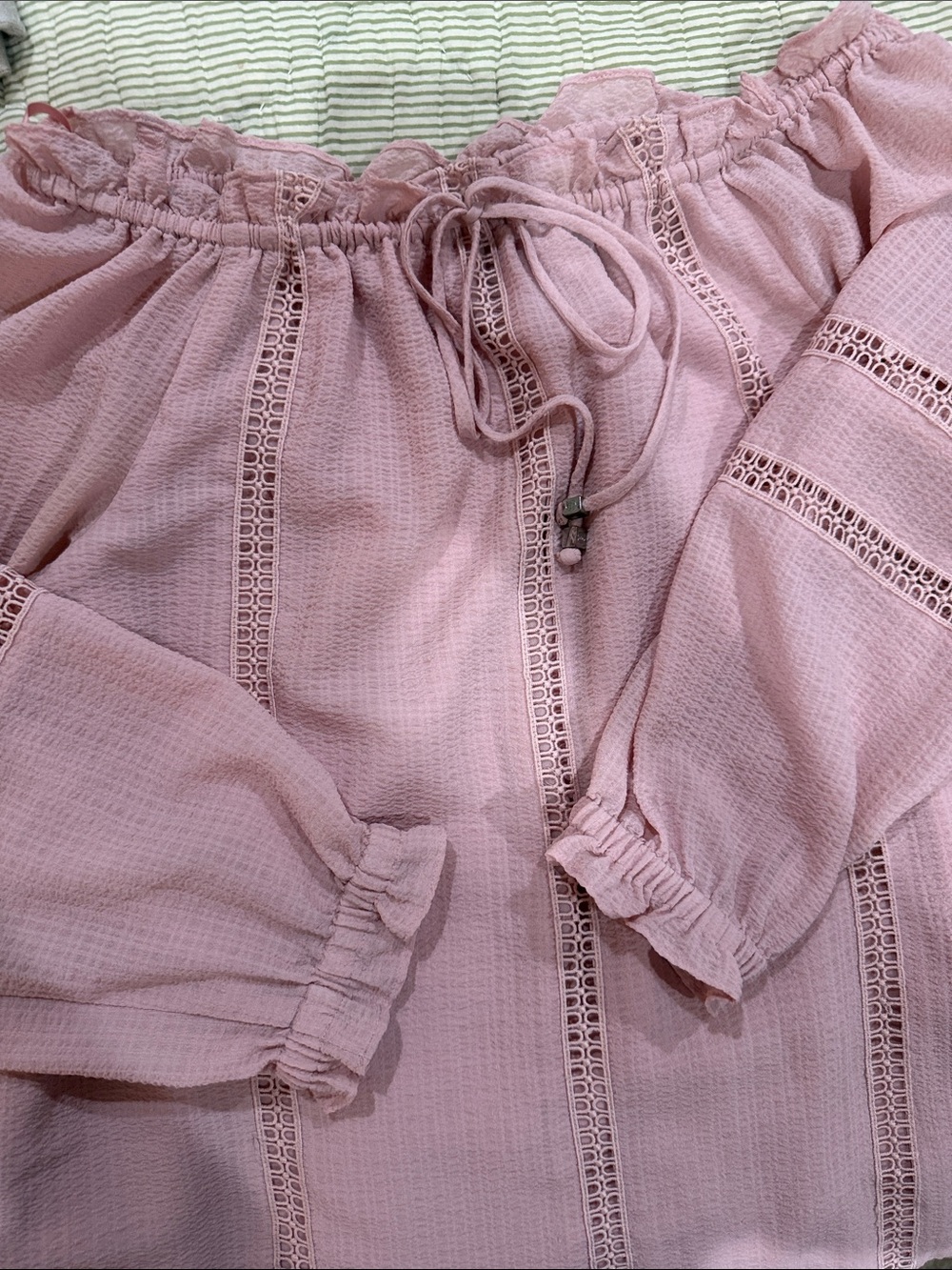 Michael Kors Dusty Rose Blouse L
